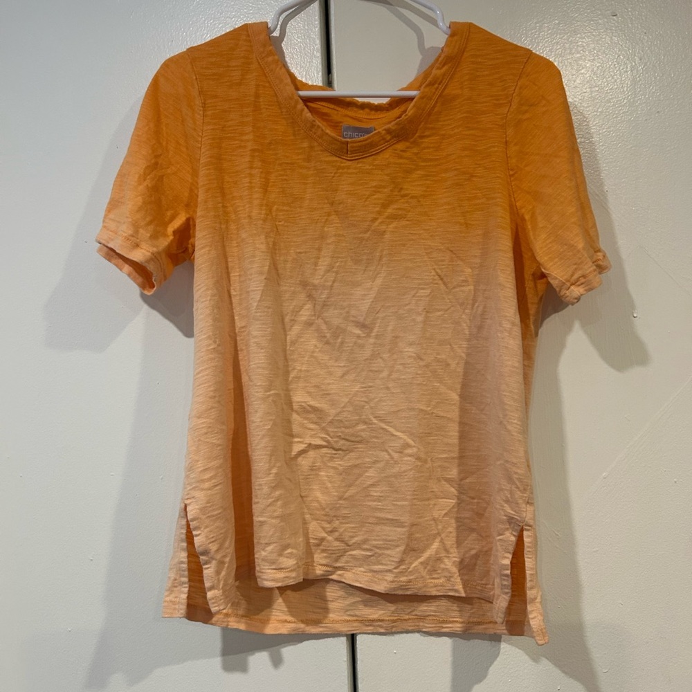 Orange ombré shirt